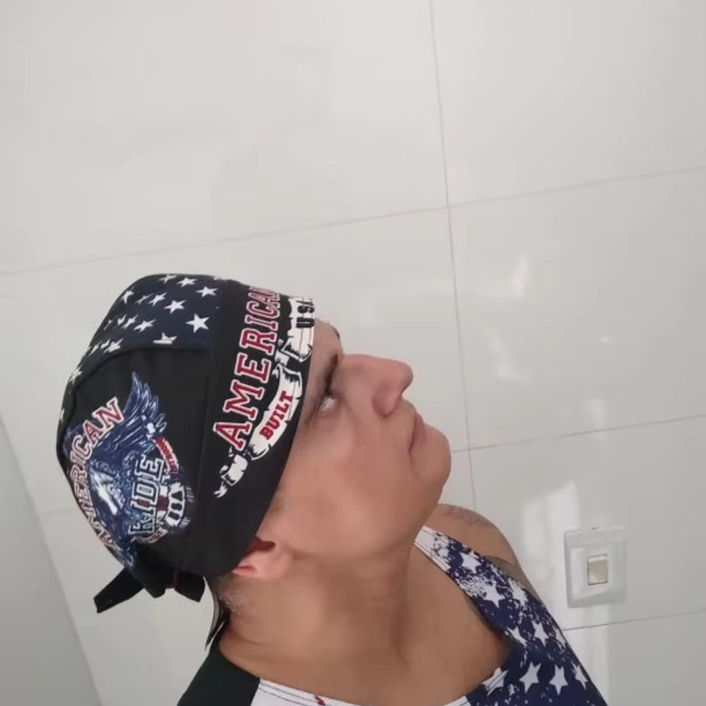 Motorcycle Helmet Balaclava - Retro Summer Motorbike Head Wrap