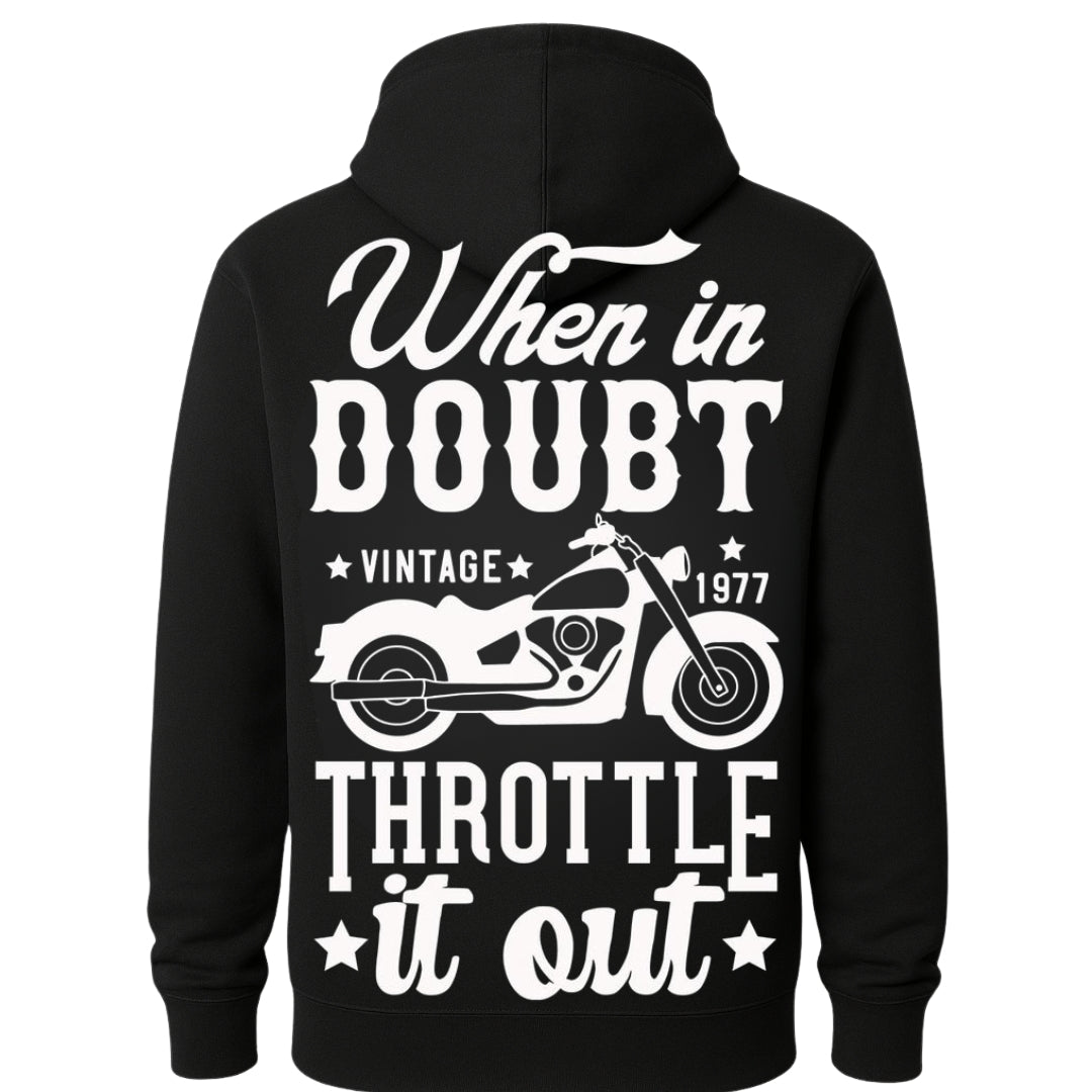 Quotes Biker Hoodie