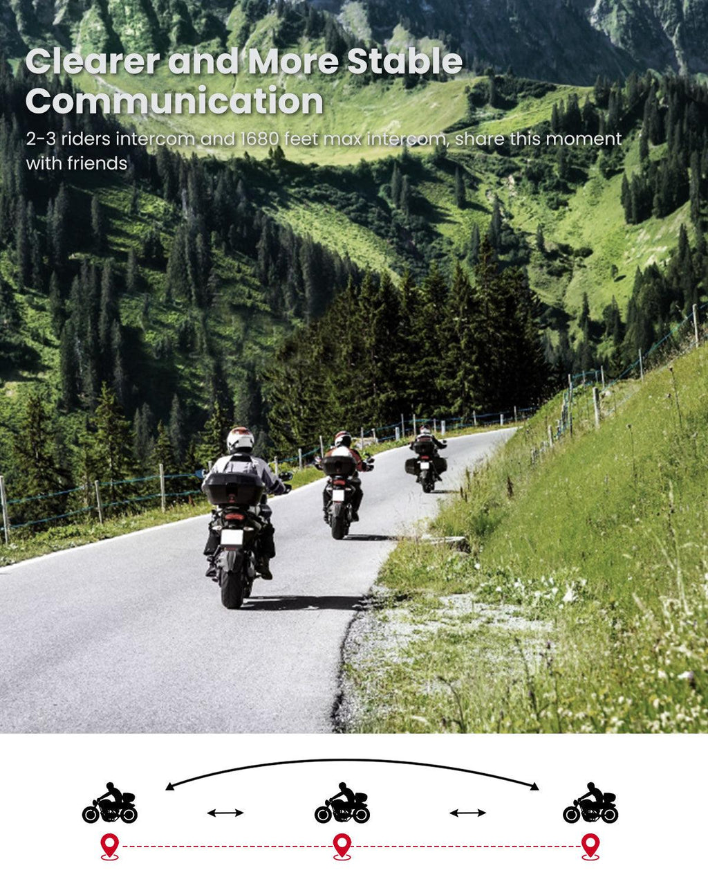 ILM Bluetooth Integrated Modular Flip up Full Face Motorcycle Helmet Model 953