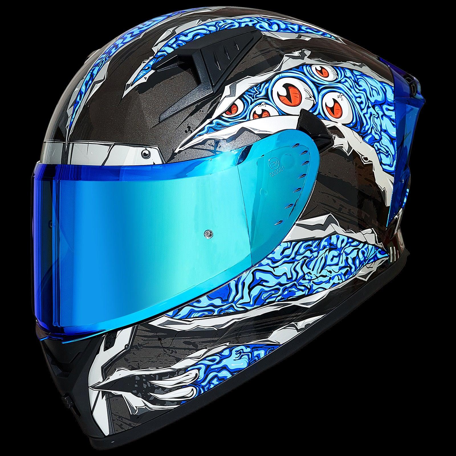 ILM Full Face Motorcycle Helmet Model Z501