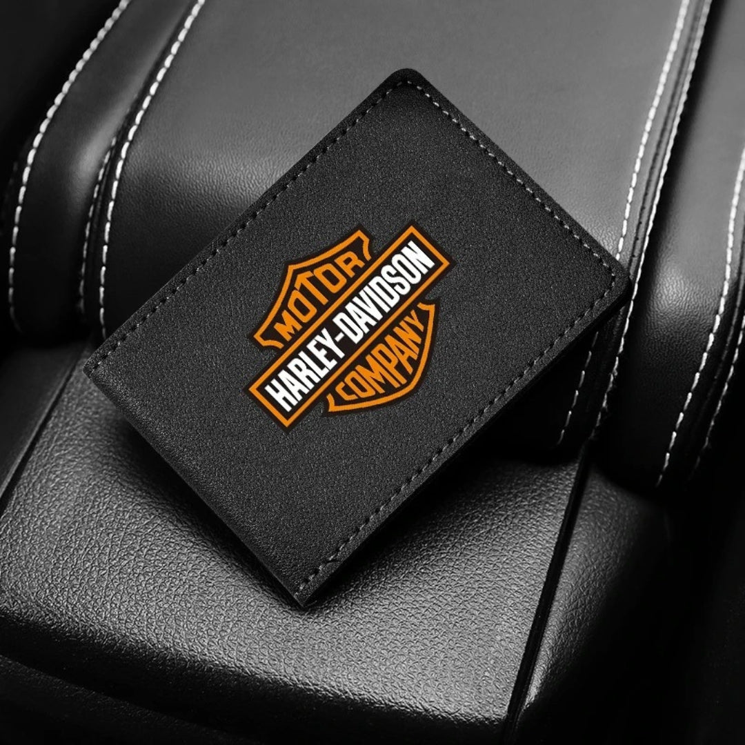 Harley Metro Compact Wallet – Minimalist Bifold Edition