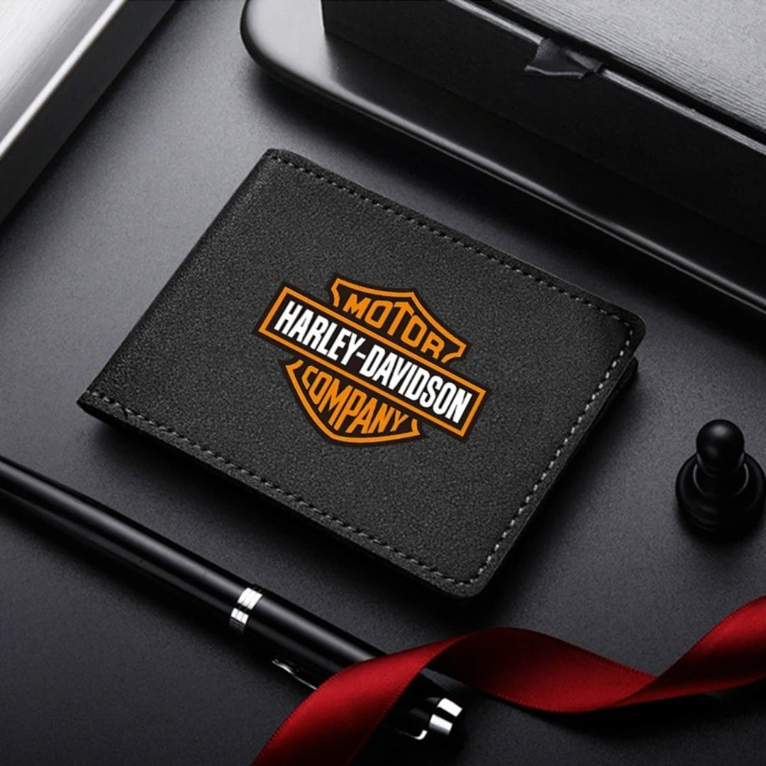 Harley Metro Compact Wallet – Minimalist Bifold Edition