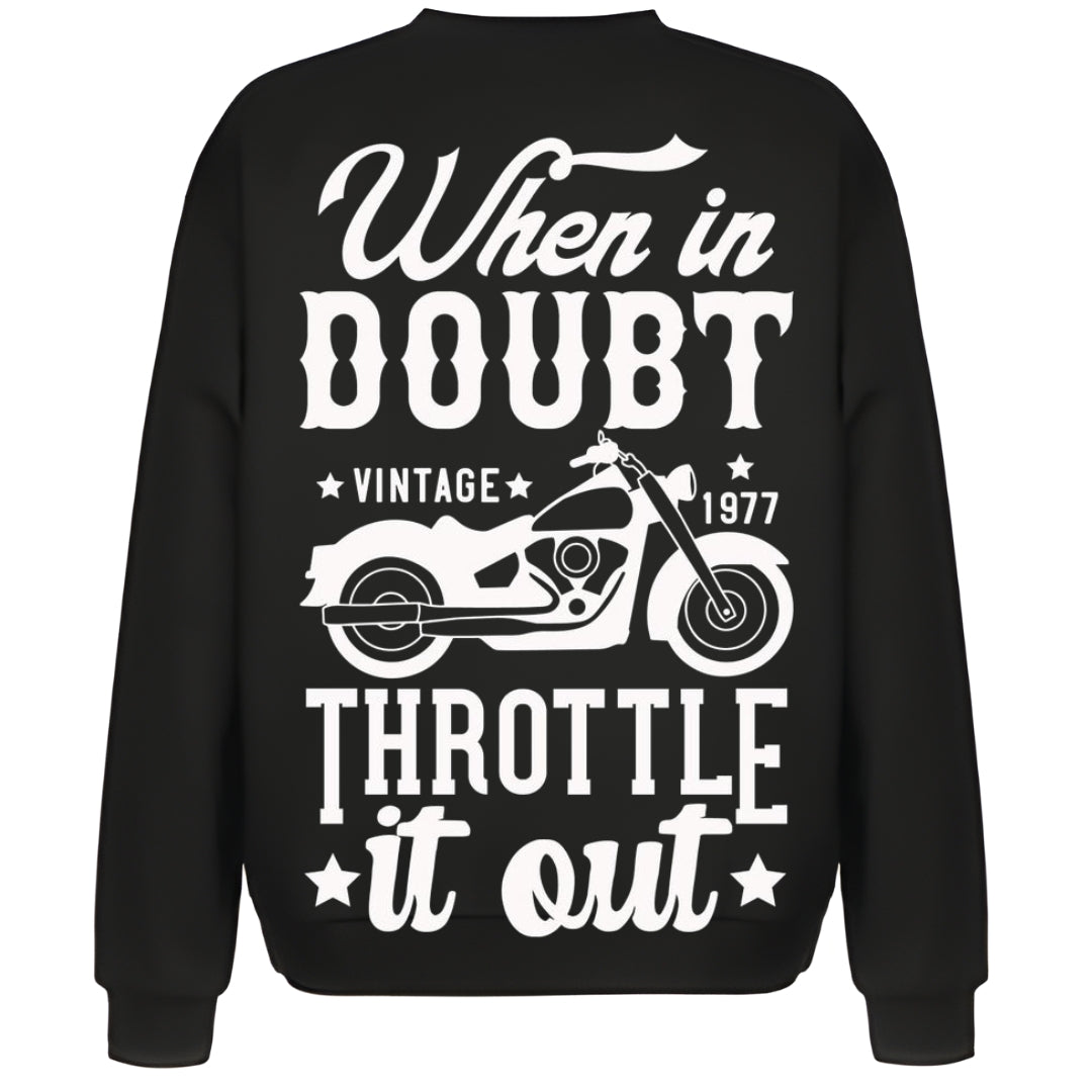 Quotes Biker Sweater
