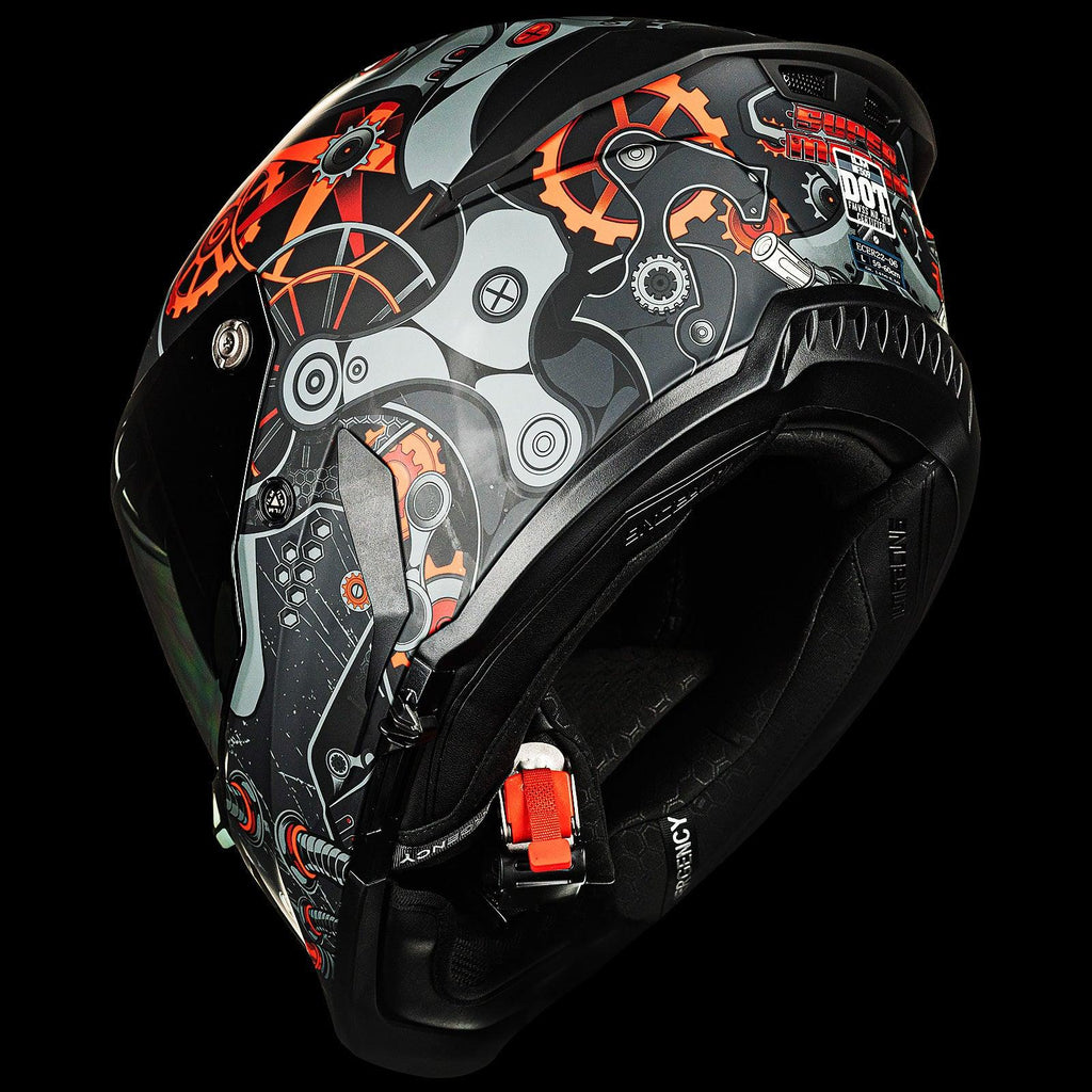 ILM Full Face Motorcycle Helmets Racing Helmet Model MF509