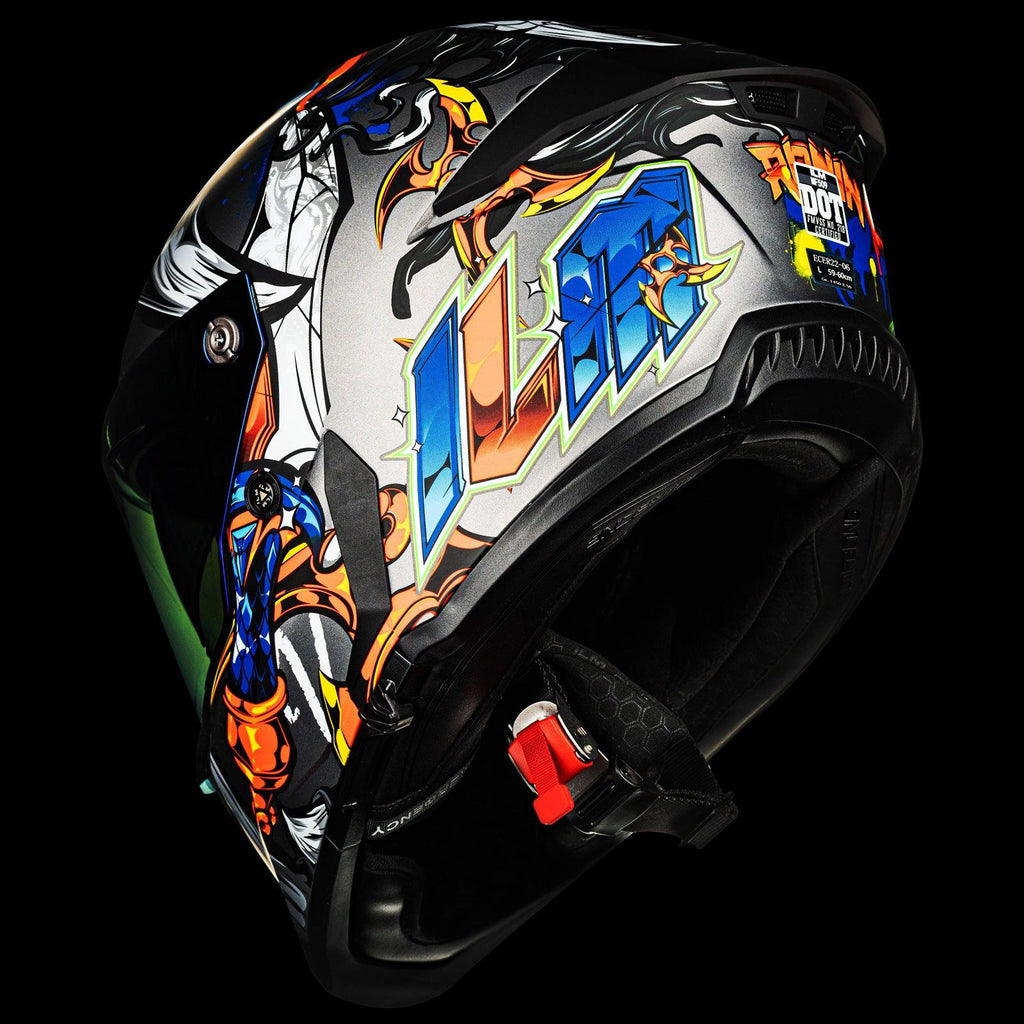 ILM Full Face Motorcycle Helmets Racing Helmet Model MF509