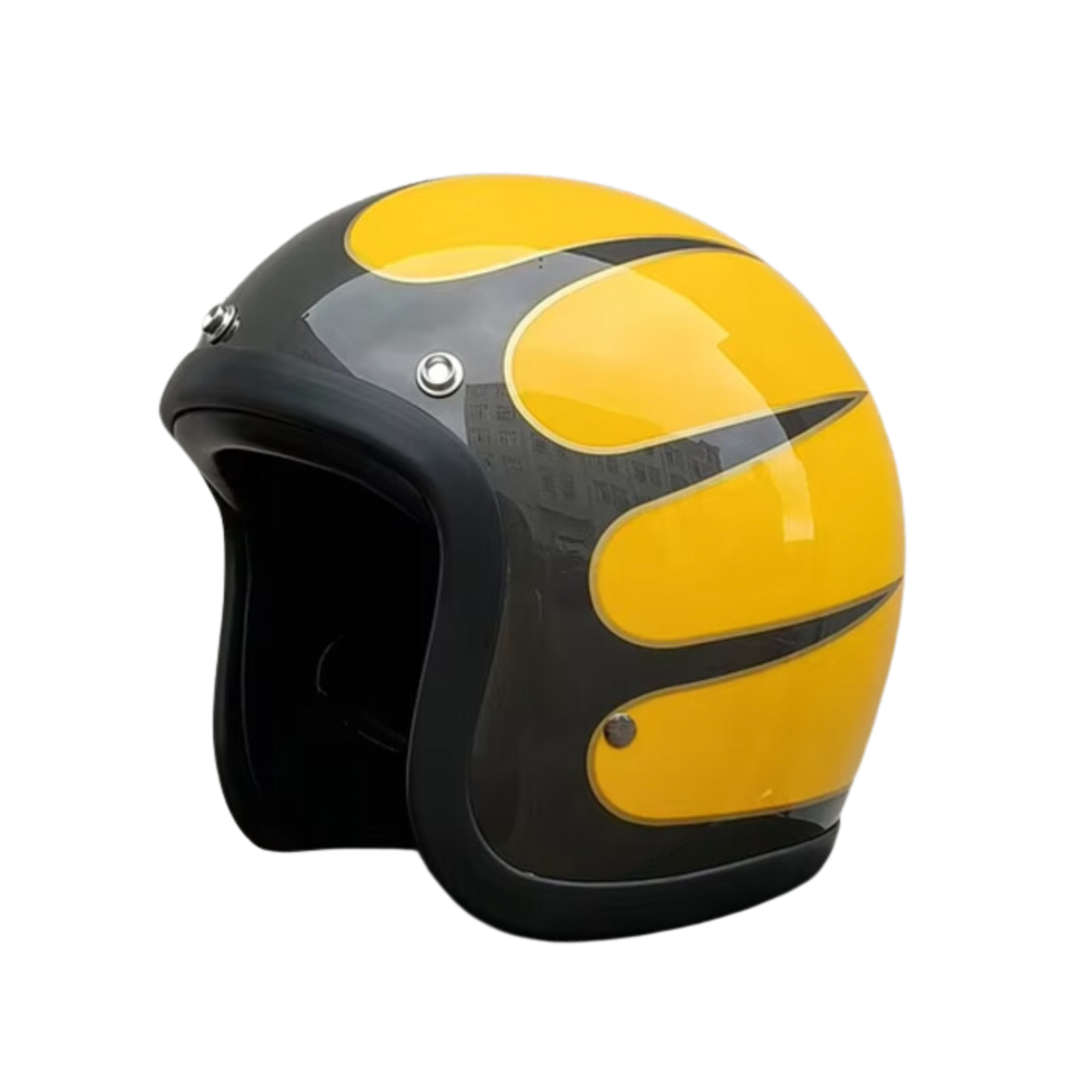 Chopper Low Profile Vintage Motorcycle Helmet - DOT & ECE Approved