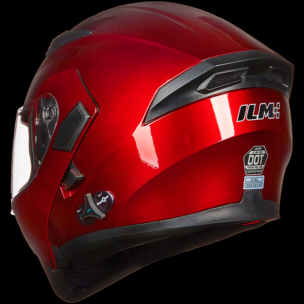 ILM Modular Flip up Full Face Bluetooth Motorcycle Helmet Model 902BT