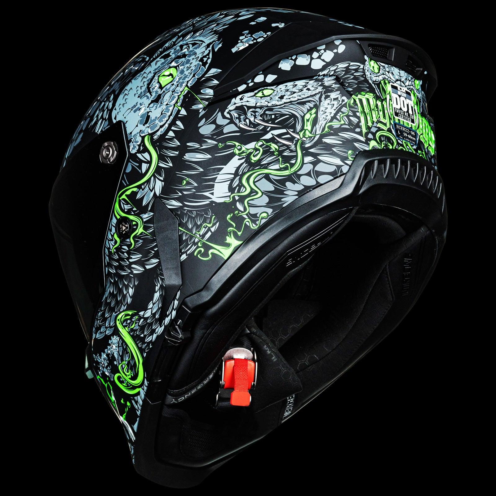 ILM Full Face Motorcycle Helmets Racing Helmet Model MF509