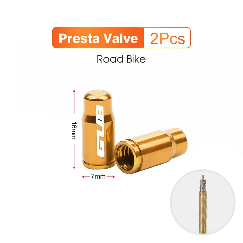 Aluminum Valve Stem Caps (Bike/Motorcycle/Car)