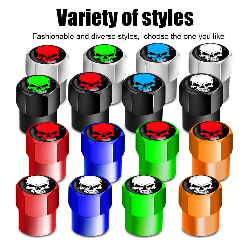 4Pcs/Set Valve Stem Caps