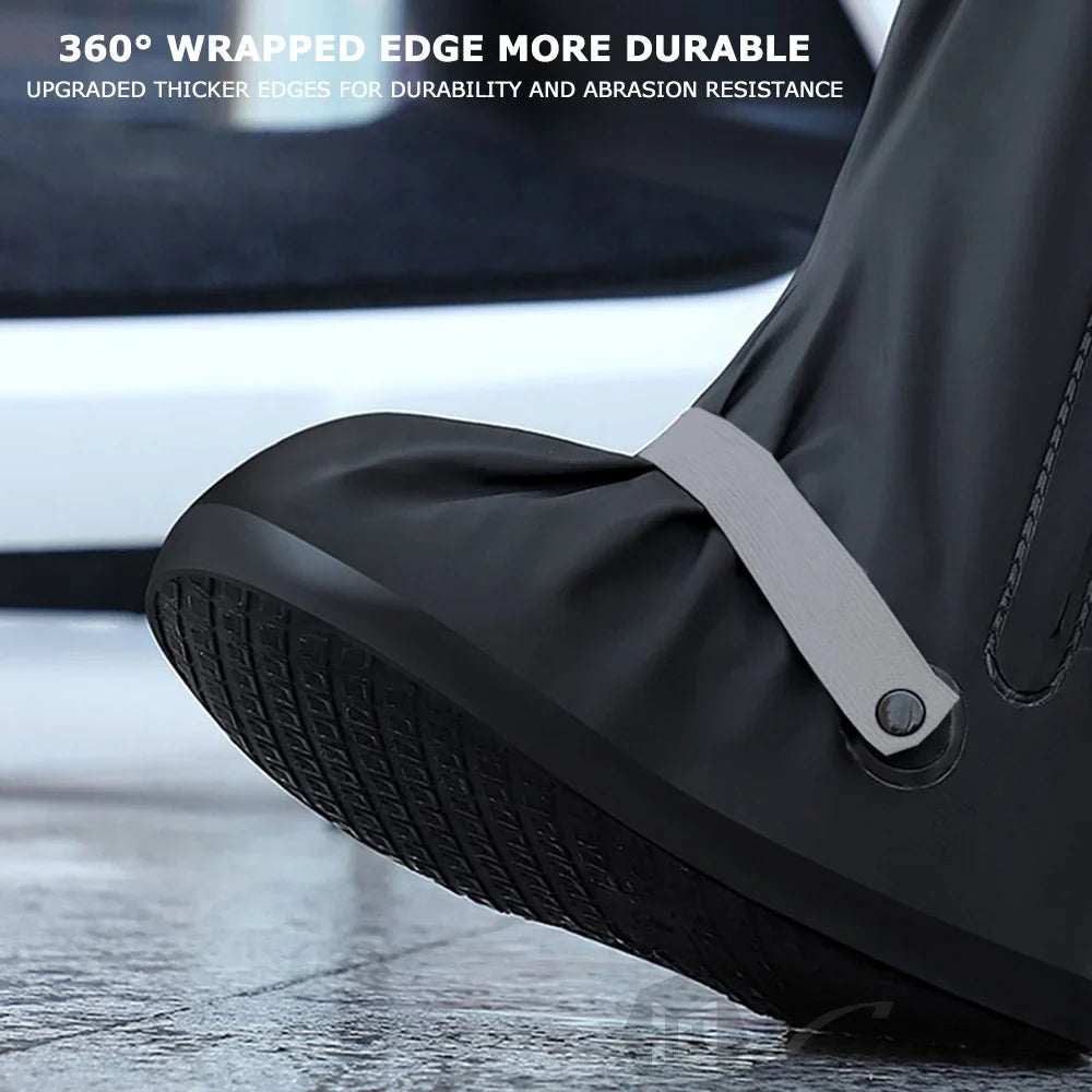 Motorcycle Shoe Cover Non-Slip Waterproof For Rainy Day
