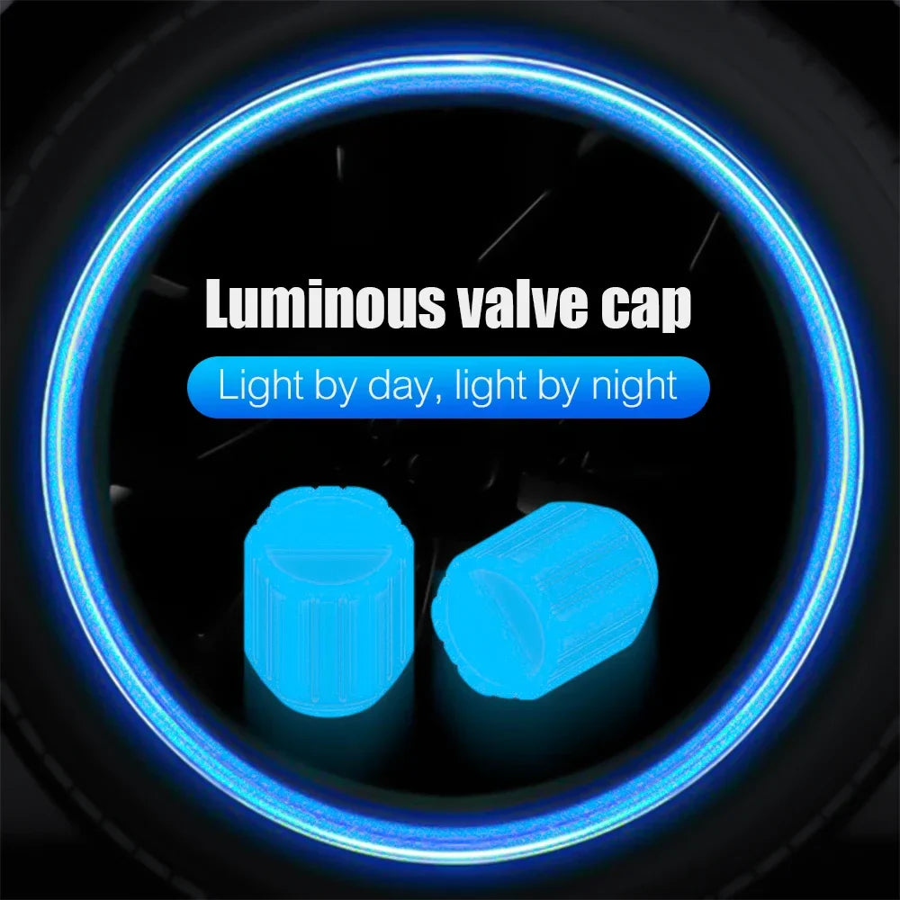 Luminous Valve Stem Caps Dustproof