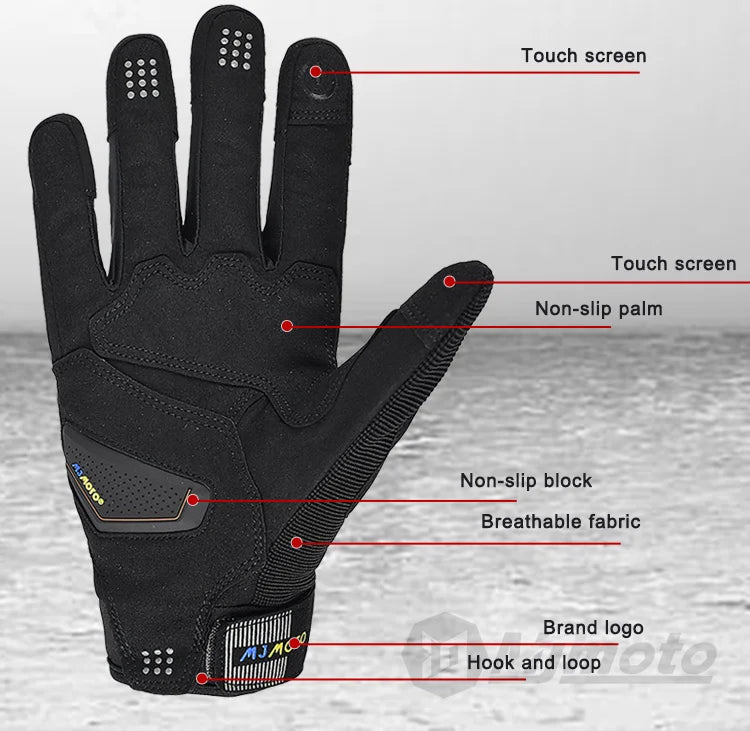 Dirtpaw Race Motorcycle Gloves Summer Breathable Motocross