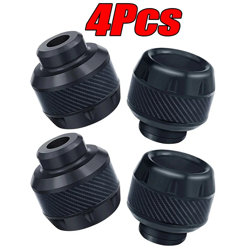 4PCS Motorcycle Crash Protectors Front Fork Slider Cups