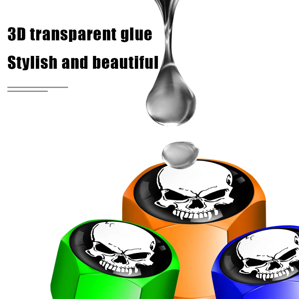 4Pcs/Set Valve Stem Caps