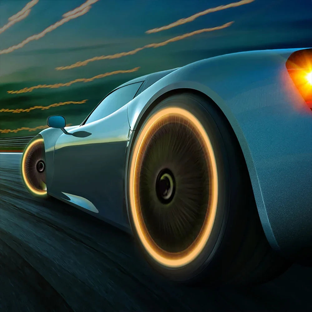 Luminous Valve Stem Caps Dustproof