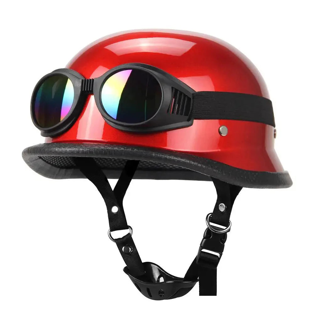 DOT Certification Half Helmet Retro Motorcycle