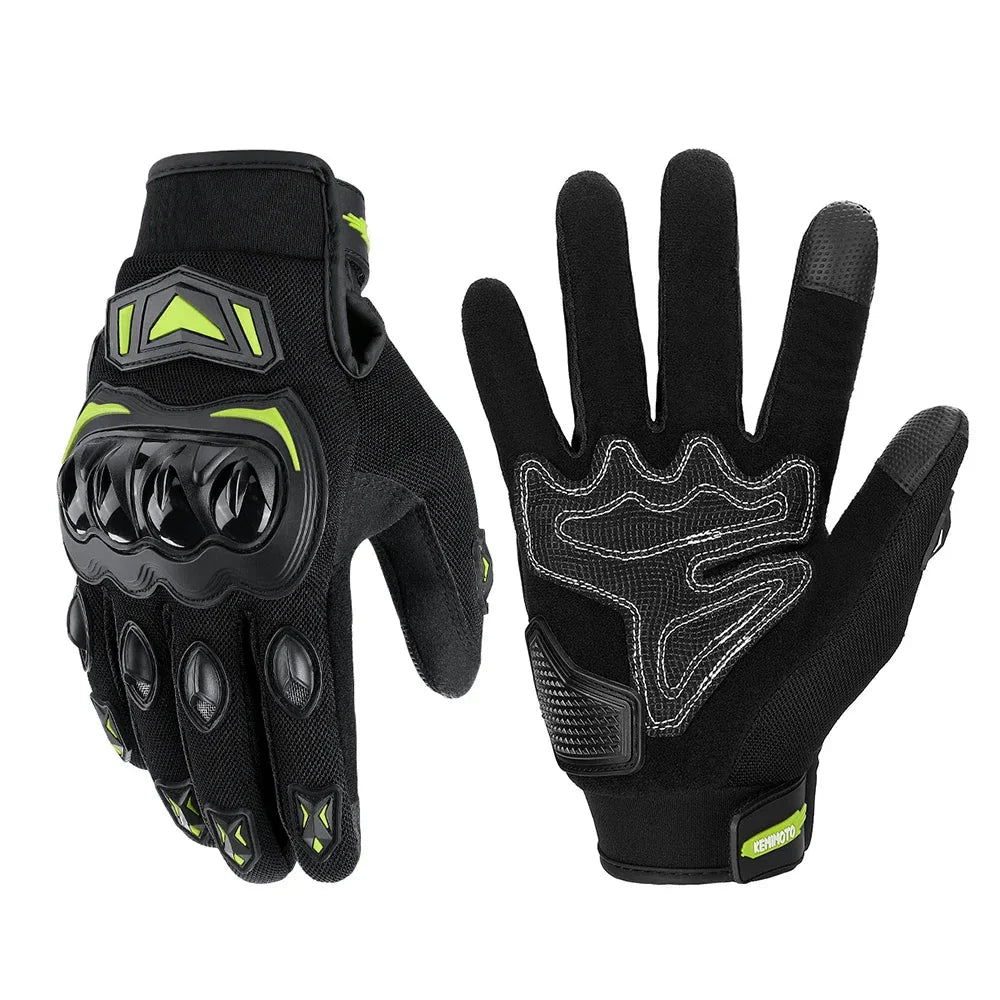 Gloves Summer Riding Hard Knuckle Touchscreen Gloves