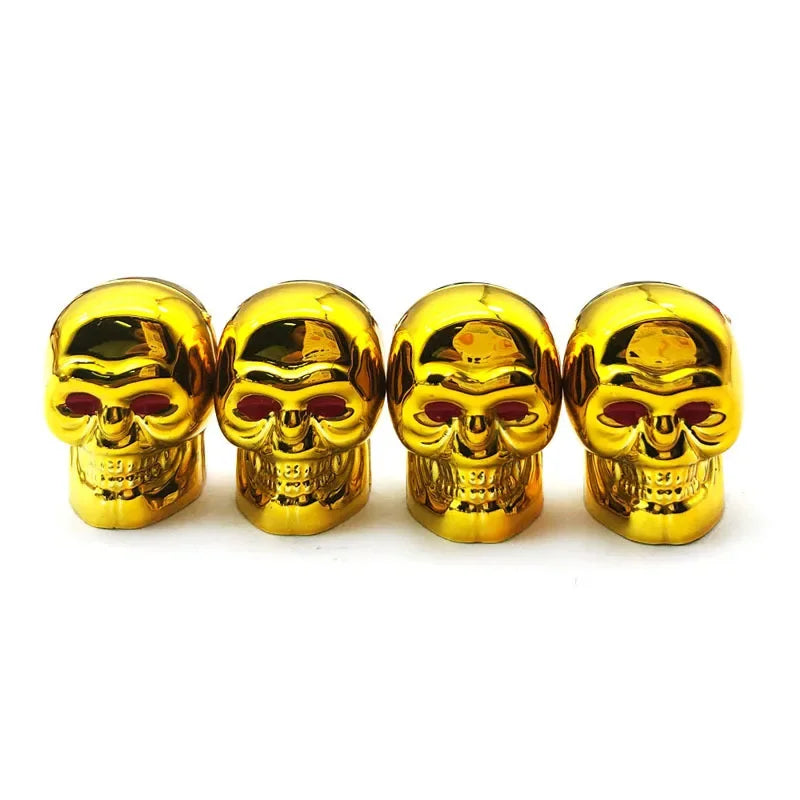 ABS Skull Valve Stem Caps