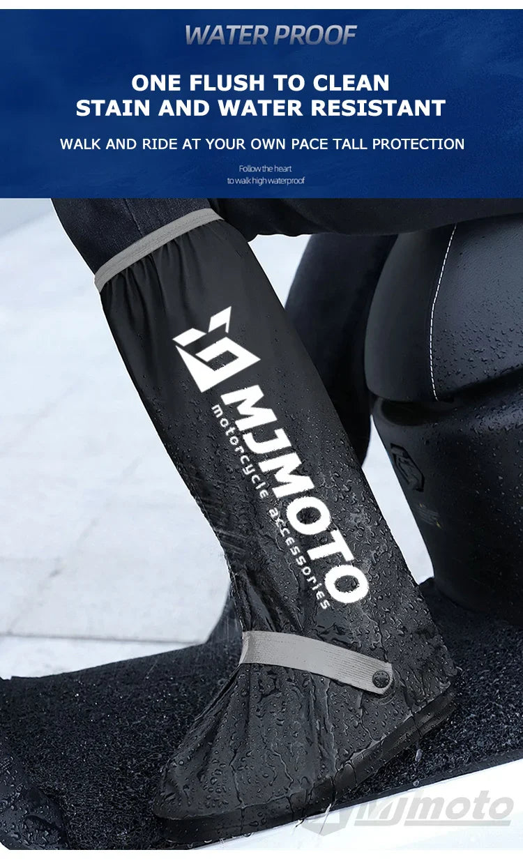 Motorcycle Shoe Cover Non-Slip Waterproof For Rainy Day