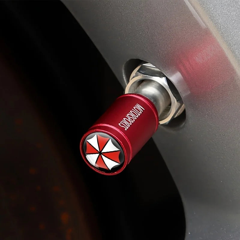 4PCS Aluminium Valve Stem Caps