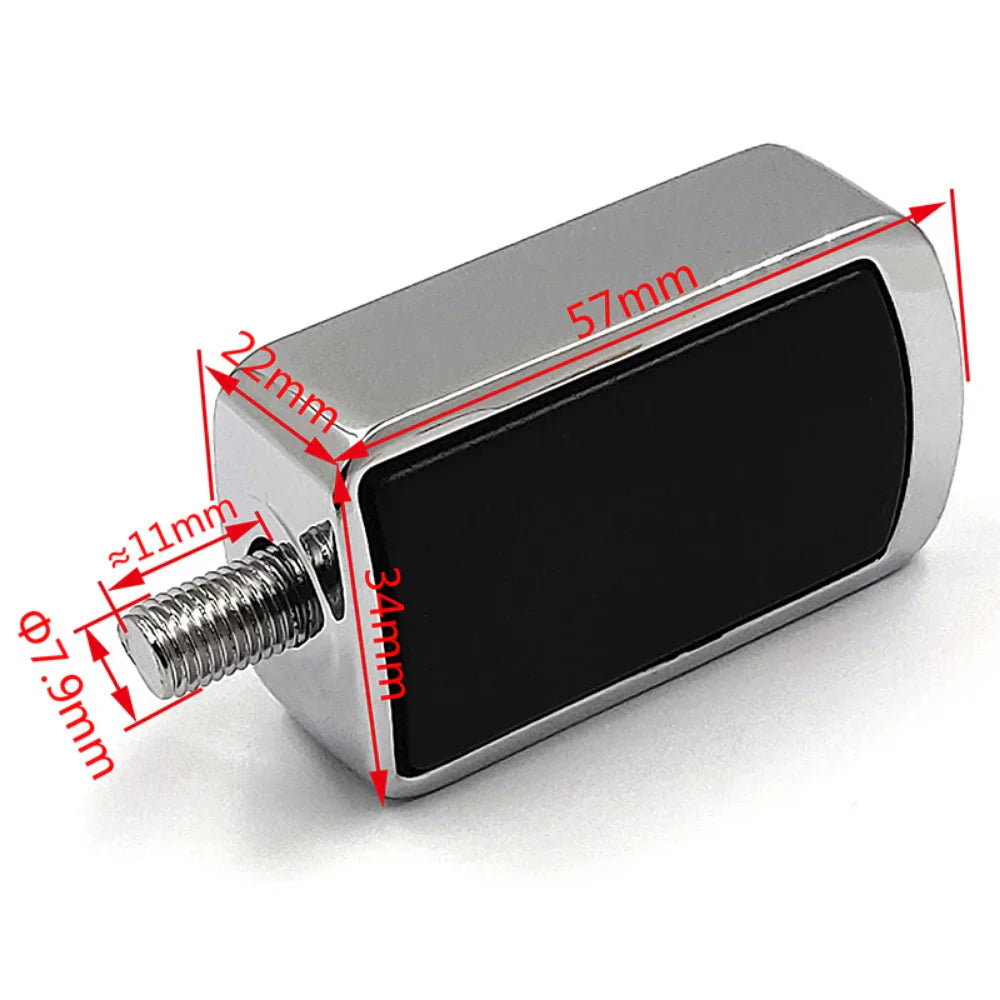 Motorcycel Parts Chrome Skull Shifter Shift Foot Peg For Harley Chopper Touring Cruiser Custom