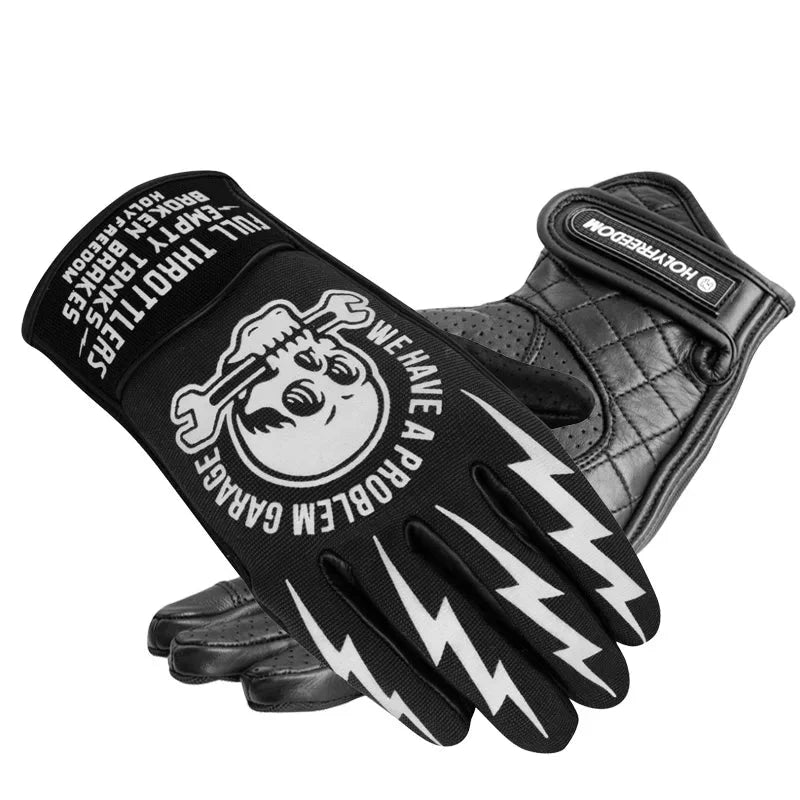 Holyfreedom Leather Hard Shell Breathable Gloves