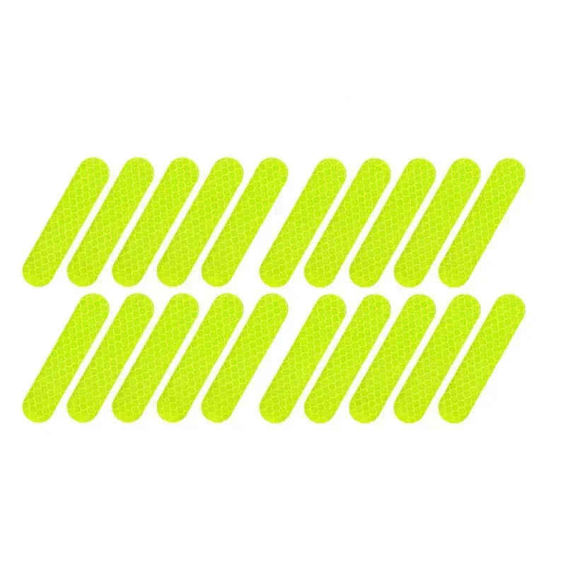Helmet Warning Reflective Stickers Night Safety Driving