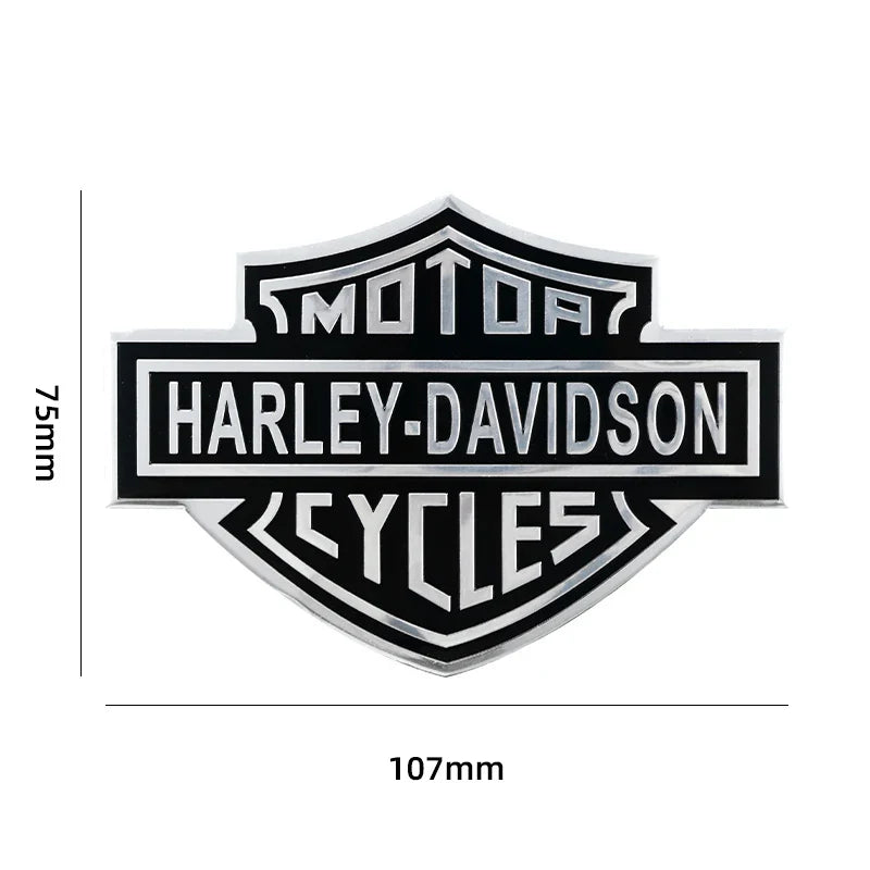 Metal Decorative Logo Motorcycle Stickers
